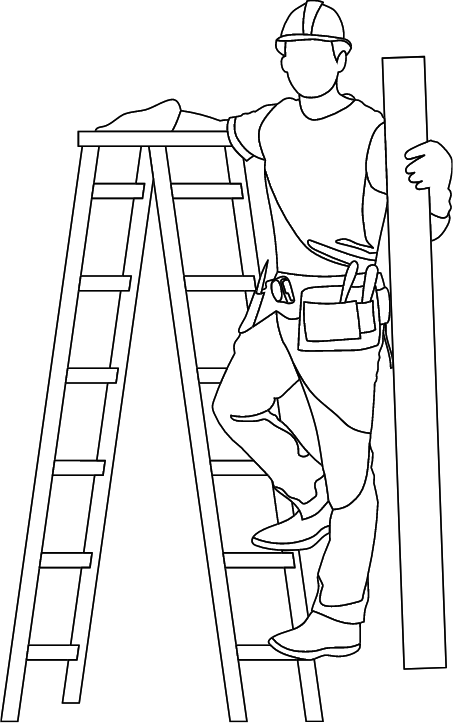 施工管理のイラスト